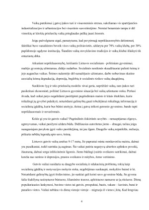 STRAIPSNIS „GATVĖS VAIKAI – ČIA IR DABAR“ ANALIZĖ. Paveikslėlis 3