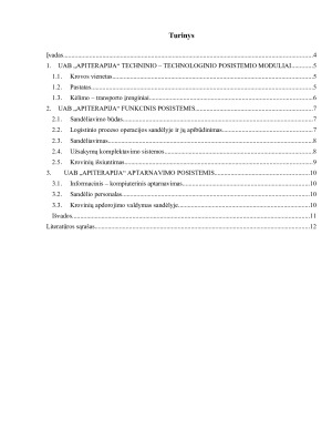 UAB „APITERAPIJA“ SANDĖLIO SANDĖLIAVIMO SISTEMA. Paveikslėlis 2