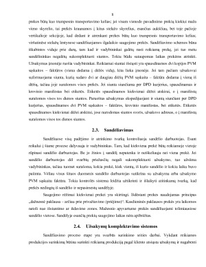 UAB „APITERAPIJA“ SANDĖLIO SANDĖLIAVIMO SISTEMA. Paveikslėlis 7