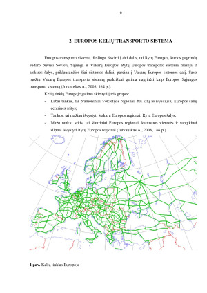 Automobilių transporto sistema Europos Sąjungoje. Paveikslėlis 6