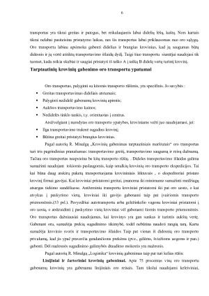 Krovinių gabenimo oro transportu analizė. Paveikslėlis 6