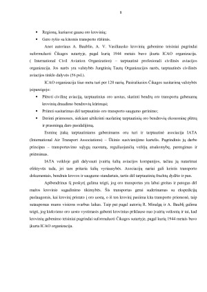 Krovinių gabenimo oro transportu analizė. Paveikslėlis 8
