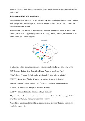 Lietuvos ir Prancūzijos transporto kelių tinklo lyginimas. Paveikslėlis 6