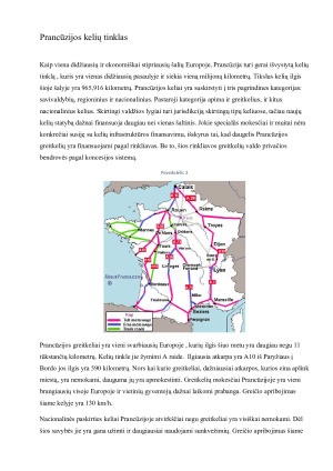 Lietuvos ir Prancūzijos transporto kelių tinklo lyginimas. Paveikslėlis 8