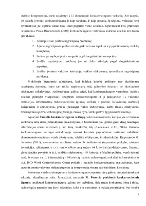 LIETUVOS TRANSPORTO IR LOGISTIKOS SEKTORIAUS KONKURENCINGUMO VERTINIMAS ES KONTEKSTE. Paveikslėlis 7