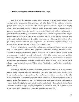 MUITINĖS IR VERSLO BENDRADARBIAVIMAS PLĖTOJANT TARPTAUTINĘ PREKYBĄ. Paveikslėlis 10