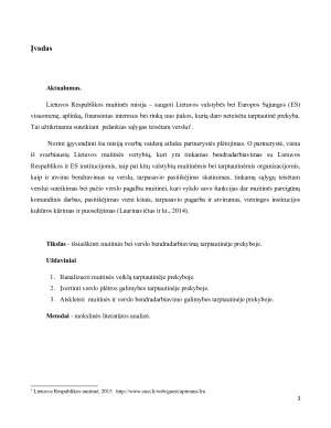 MUITINĖS IR VERSLO BENDRADARBIAVIMAS PLĖTOJANT TARPTAUTINĘ PREKYBĄ. Paveikslėlis 3