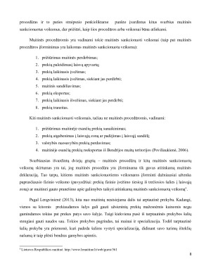 MUITINĖS IR VERSLO BENDRADARBIAVIMAS PLĖTOJANT TARPTAUTINĘ PREKYBĄ. Paveikslėlis 8