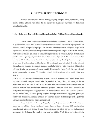 Produkto logistikos grandinės analizė. Paveikslėlis 6