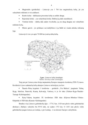 SAUSUMOS, VANDENS, ORO TRANSPORTO KRYPČIŲ IR LINIJŲ Į LIETUVĄ IR IŠ LIETUVOS APŽVALGA. Paveikslėlis 4
