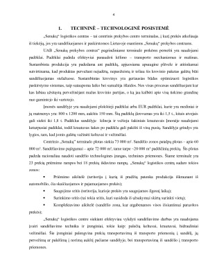 UAB „SENUKŲ PREKYBOS CENTRAS” LOGISTIKOS CENTRAS SANDĖLIAVIMO SISTEMA. Paveikslėlis 4