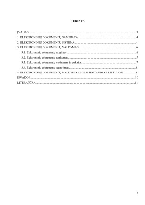 ELEKTRONINIŲ DOKUMENTŲ VALDYMAS: SAMPRATA, SISTEMA, RENGIMAS, VALDYMAS. Paveikslėlis 2