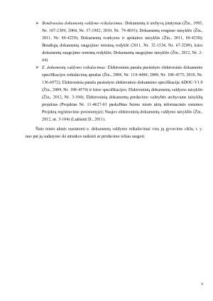 ELEKTRONINIŲ DOKUMENTŲ VALDYMAS: SAMPRATA, SISTEMA, RENGIMAS, VALDYMAS. Paveikslėlis 9