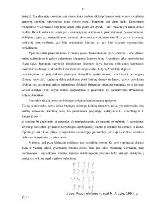 Nežodinio bendravimo samprata. Paveikslėlis 9