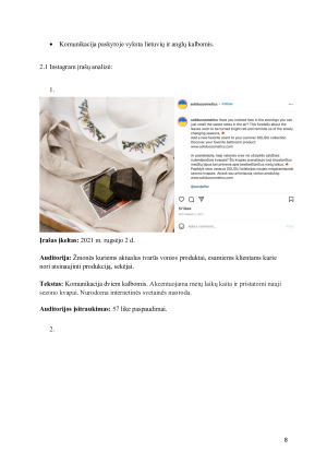 Solidu prekės ženklo integruotų marketingo komunikacijų atvejo analizė. Paveikslėlis 8