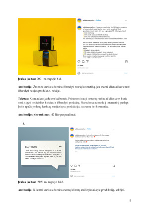 Solidu prekės ženklo integruotų marketingo komunikacijų atvejo analizė. Paveikslėlis 9