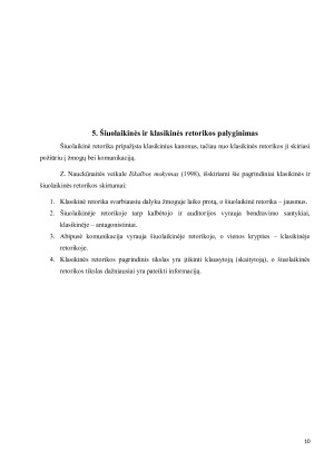 Retorikos tikslai ir funkcijos. Paveikslėlis 10