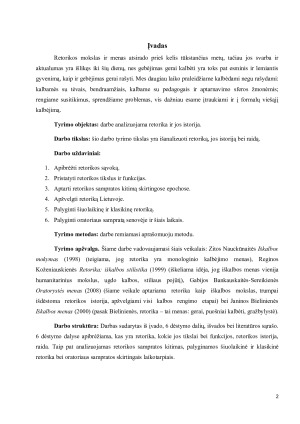 Retorikos tikslai ir funkcijos. Paveikslėlis 2