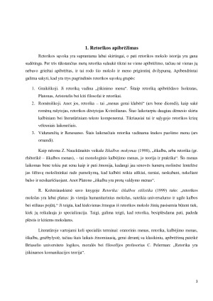 Retorikos tikslai ir funkcijos. Paveikslėlis 3