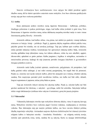 Retorikos tikslai ir funkcijos. Paveikslėlis 6