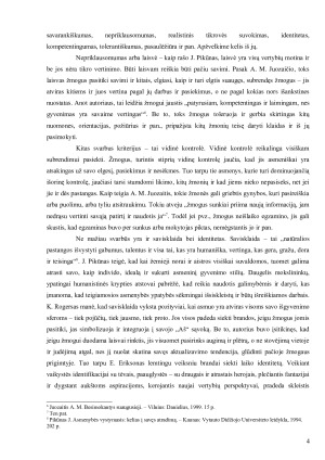 Psichologiniai asmenybės brandos kriterijai. Paveikslėlis 5