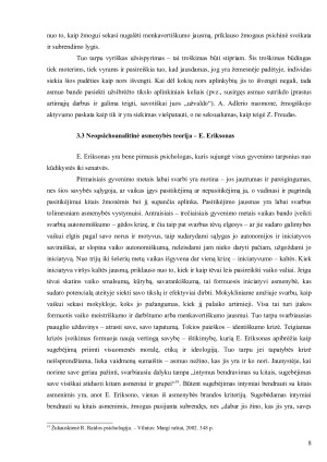 Psichologiniai asmenybės brandos kriterijai. Paveikslėlis 9