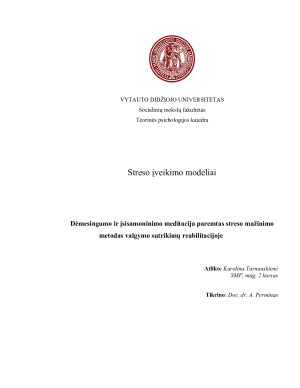Dėmesingumo ir įsisamoninimo meditacija paremtas streso mažinimo metodas valgymo sutrikimų reabilitacijoje