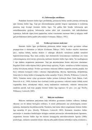 Socialinė-psichologinė išeminės širdies ligos profilaktika. Paveikslėlis 7