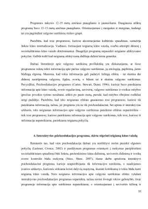 Interaktyvios psichoedukacijos programa, skirta stiprinti teigiamą kūno vaizdą, valgymo sutrikimų profilaktikoje. Paveikslėlis 10