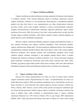 Interaktyvios psichoedukacijos programa, skirta stiprinti teigiamą kūno vaizdą, valgymo sutrikimų profilaktikoje. Paveikslėlis 5