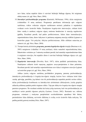 Interaktyvios psichoedukacijos programa, skirta stiprinti teigiamą kūno vaizdą, valgymo sutrikimų profilaktikoje. Paveikslėlis 9