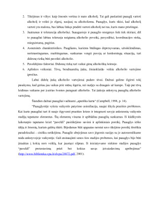 Alkoholio vartojimo priežastys paauglių tarpe ir socialinio darbuotojo pagalbos galimybės. Paveikslėlis 10
