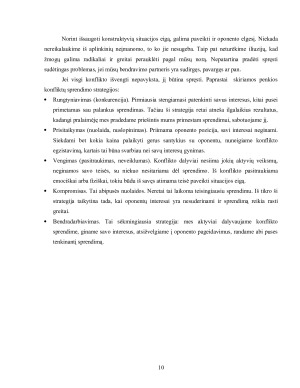 Konfliktai. Samprata, profilaktika ir sprendimas. Paveikslėlis 10