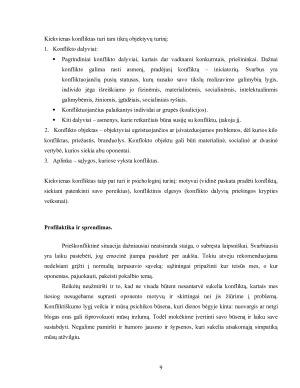 Konfliktai. Samprata, profilaktika ir sprendimas. Paveikslėlis 9