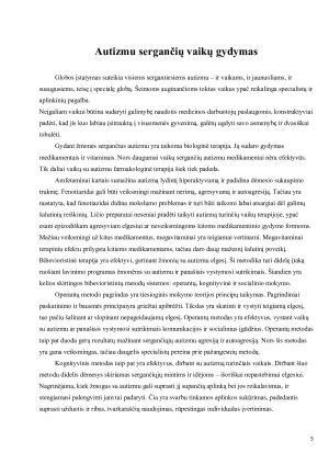Autizmas - jo kilmė, ypatumai ir poveikis vaiko socialinei raidai. Paveikslėlis 5