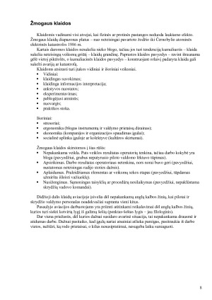 Žmogaus veiksnio svarba aviacijoje. Paveikslėlis 8