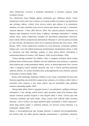 Lyčių samprotavimų skirtumai. Paveikslėlis 7