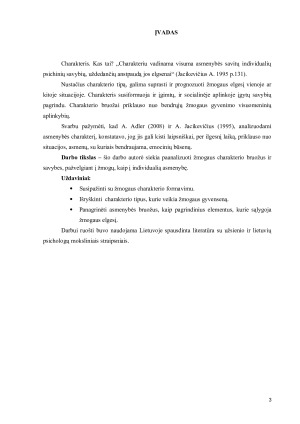 CHARAKTERIO SAVYBĖS. Paveikslėlis 3