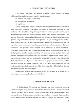 CHARAKTERIO SAVYBĖS. Paveikslėlis 4