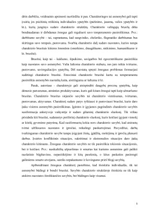 CHARAKTERIO SAVYBĖS. Paveikslėlis 5
