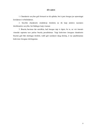 CHARAKTERIO SAVYBĖS. Paveikslėlis 9