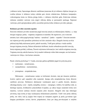 Alaus reklamos poveikis vartotojui. Paveikslėlis 8