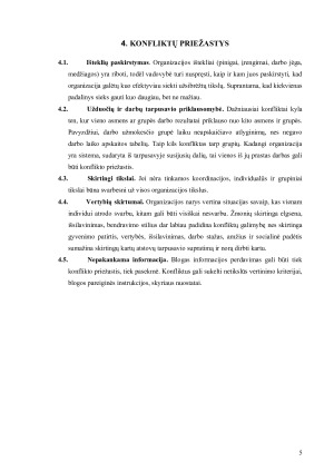Konfliktai ir jų poveikis tarpasmeniniam bendravimui. Paveikslėlis 5