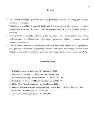 Asmenybės samprata psichologiniu aspektu. Paveikslėlis 10