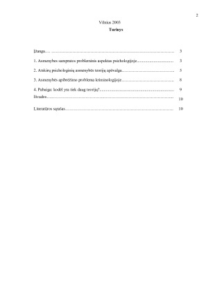 Asmenybės samprata psichologiniu aspektu. Paveikslėlis 2