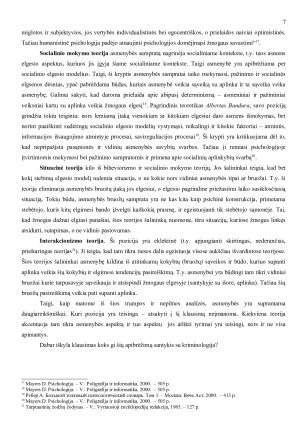 Asmenybės samprata psichologiniu aspektu. Paveikslėlis 7