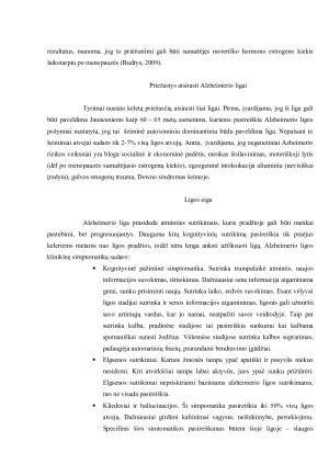 ALZHEIMERIO LIGA. Paveikslėlis 3