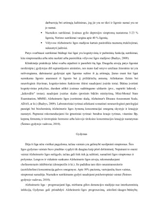 ALZHEIMERIO LIGA. Paveikslėlis 4