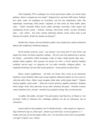 ALZHEIMERIO LIGA. Paveikslėlis 7