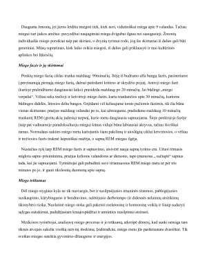 MIEGAS IR SAPNAI. Paveikslėlis 6